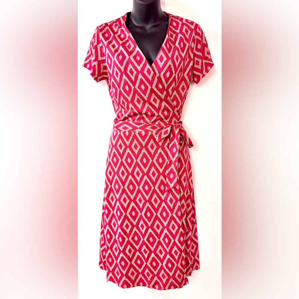 90s Vintage Diane Von Furstenberg Wrap Dress